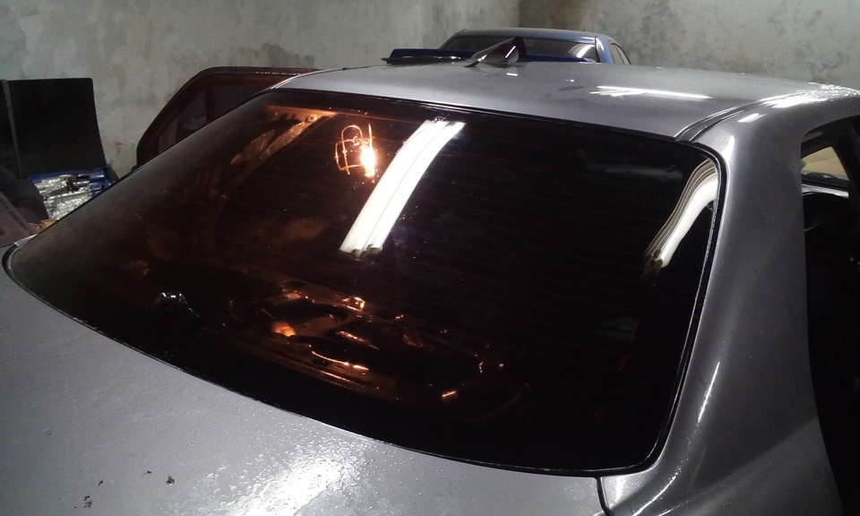 тонировка заднего стекла — Nissan Skyline (R34), 2,5 л, 2000 года ...
