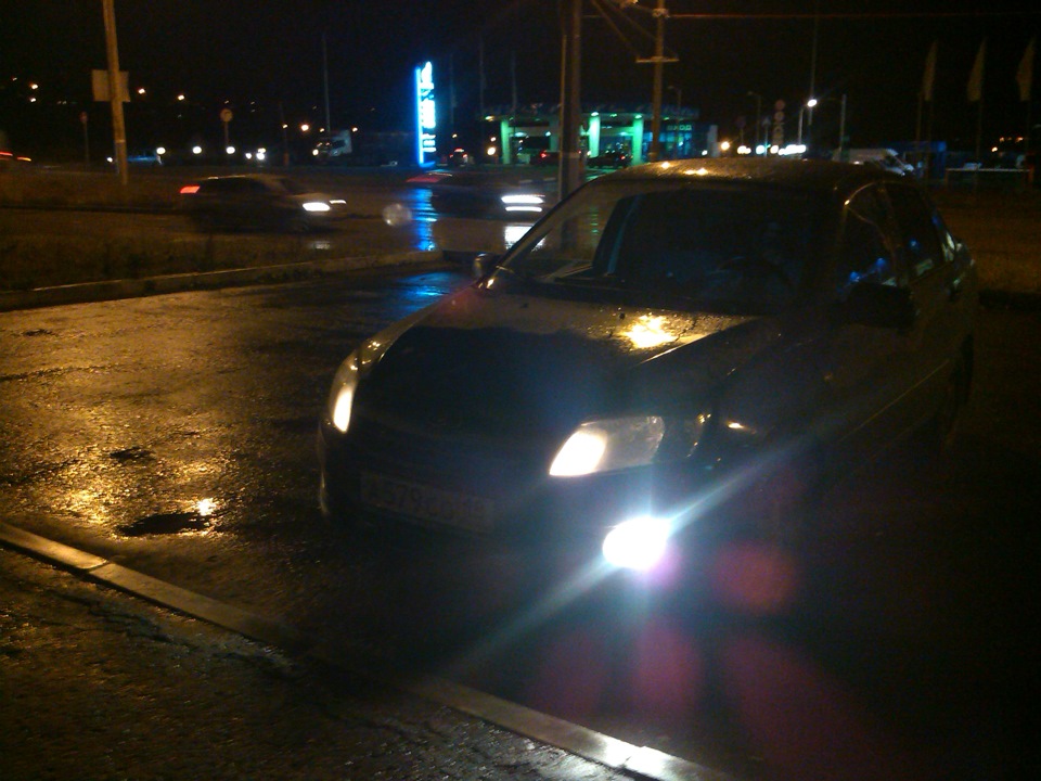 Противотуманки — Lada Гранта, 1,6 л, 2012 года | электроника | DRIVE2