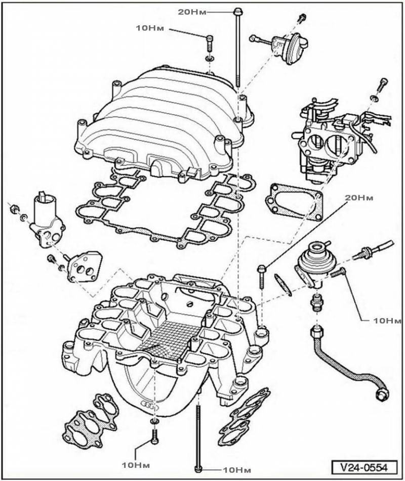 6.2 100. Болты впускного коллектора Ауди 100 с4. Audi 100 с3 2.3 впускной коллектор чертеж. Audi 100 схема двигателя 2.3. Впускной коллектор Ауди а6 с6 2.4.