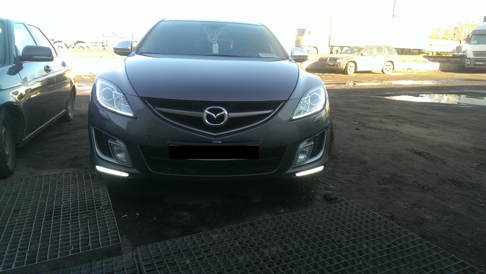 Дневные Ходовые Огни Мазда 6 (GH) 2 поколение Дорестайлинг Спорт ...