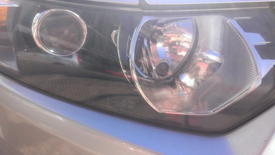 Помутнела фара. — Сообщество «Honda Accord Club» на DRIVE2