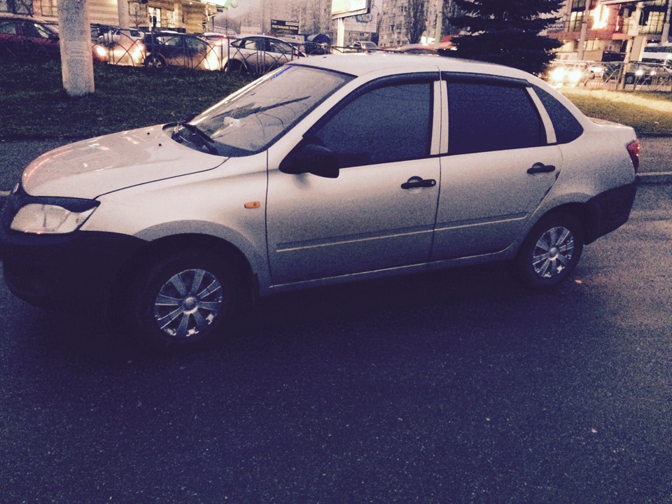 Колпаки. — Lada Гранта, 1,6 л, 2014 года | аксессуары | DRIVE2