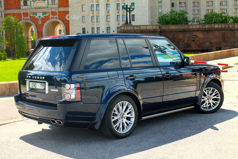 Range rover westminster отличия