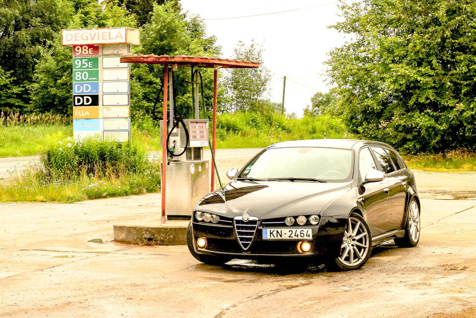 А не пофлудить ли нам за масло? — Alfa Romeo 159 Sportwagon, 2,4 л ...
