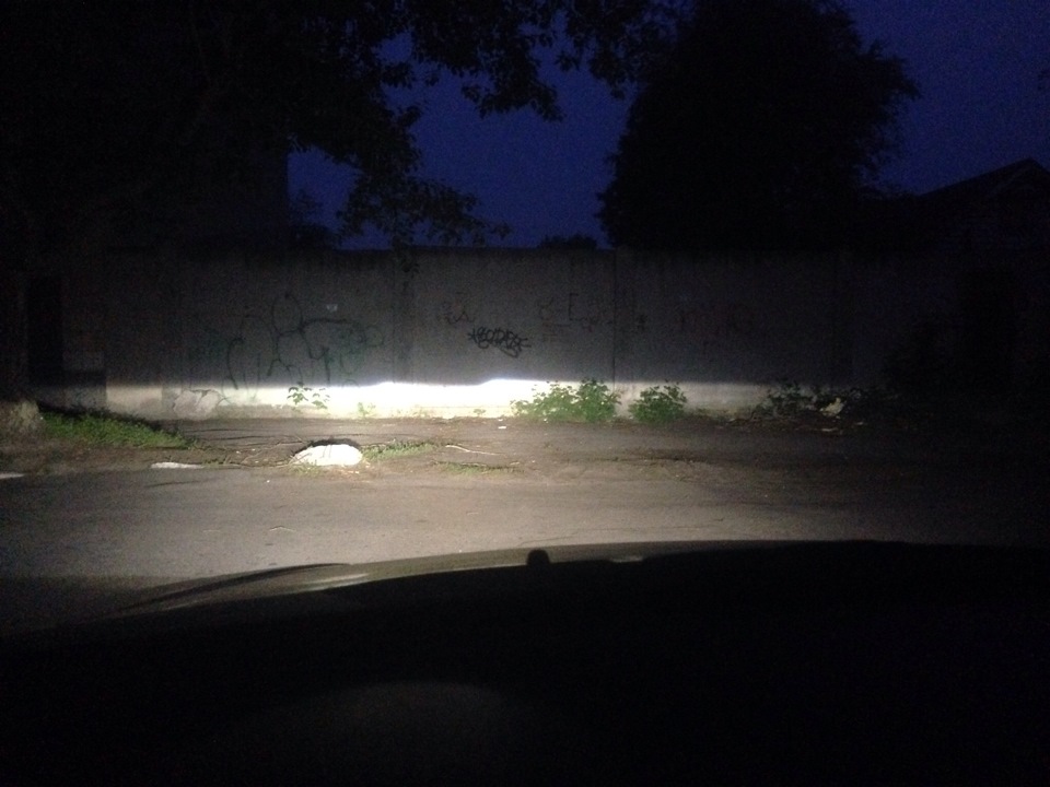 Да будет свет! Ксенон на киа рио 2 :) — KIA Rio 5-door (2G), 1,4 л ...