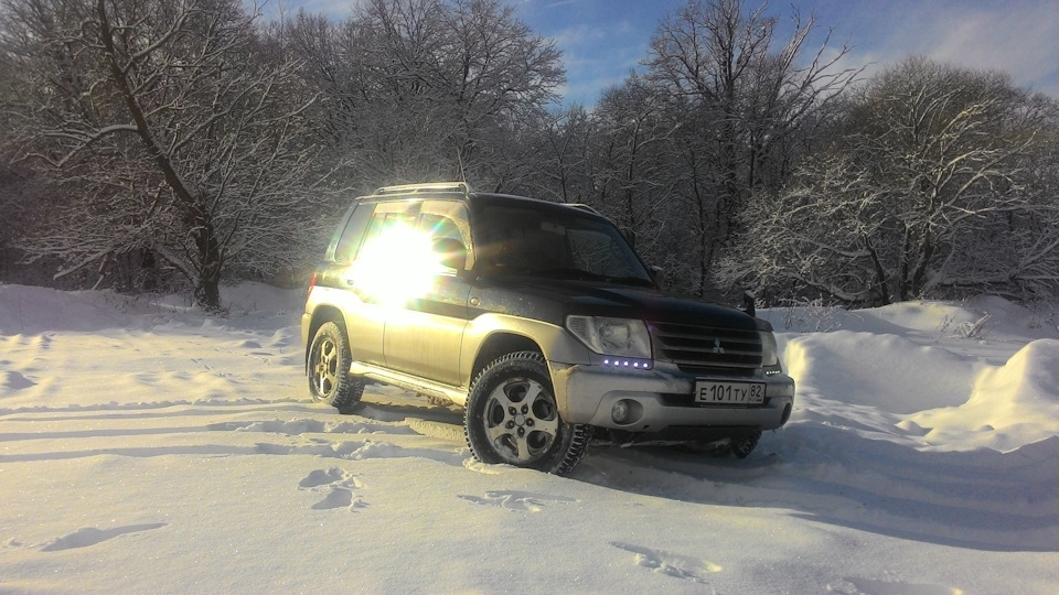 Лед ДХО. ММС Паджеро ИО — Сообщество «Mitsubishi Pajero и Montero Club ...