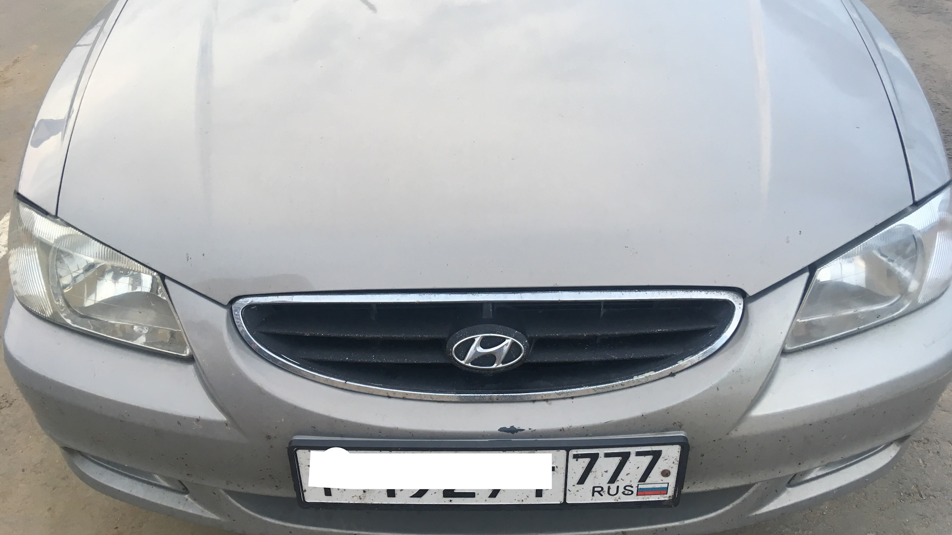 Hyundai Accent (2G) 1.5 бензиновый 2007 | Бежевый Слоник на DRIVE2