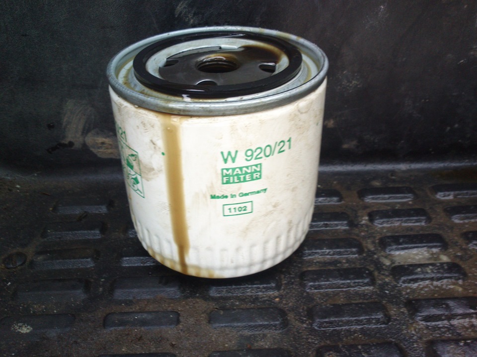Масляный фильтр — ГАЗ Соболь, 2,5 л, 2004 года | поломка | DRIVE2