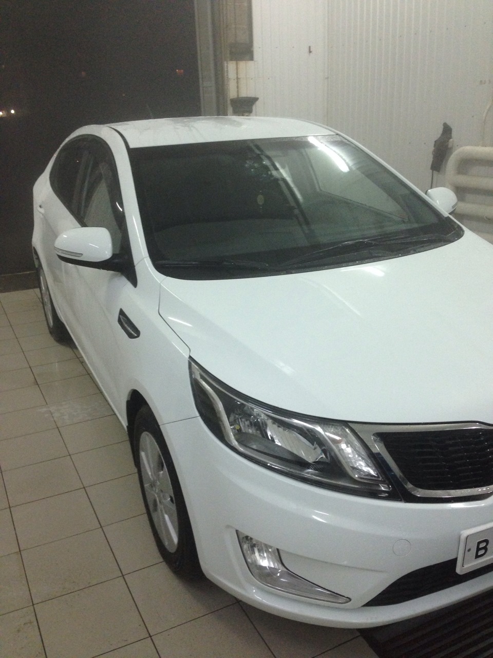 Первая мойка или тетя Ася приехала))) — KIA Rio (3G), 1,6 л, 2014 года ...