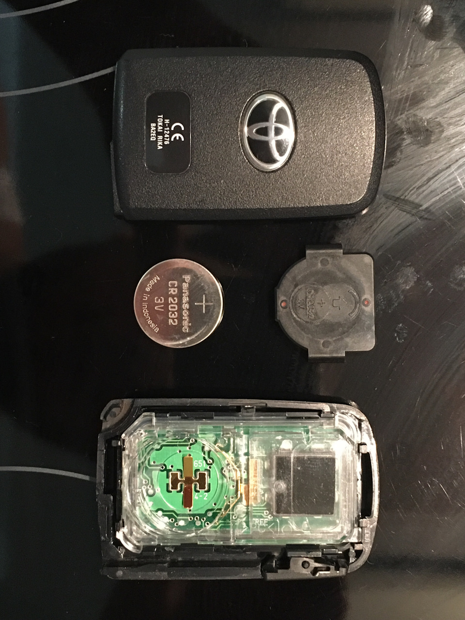 Как заменить батарейку в ключе Тойота Камри: пошаговая инструкция
