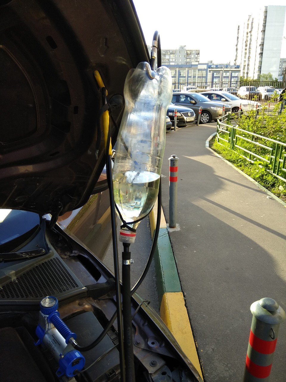 Промывка форсунок не снимая их — Skoda Octavia Mk3, 1,8 л., 2015 года ...