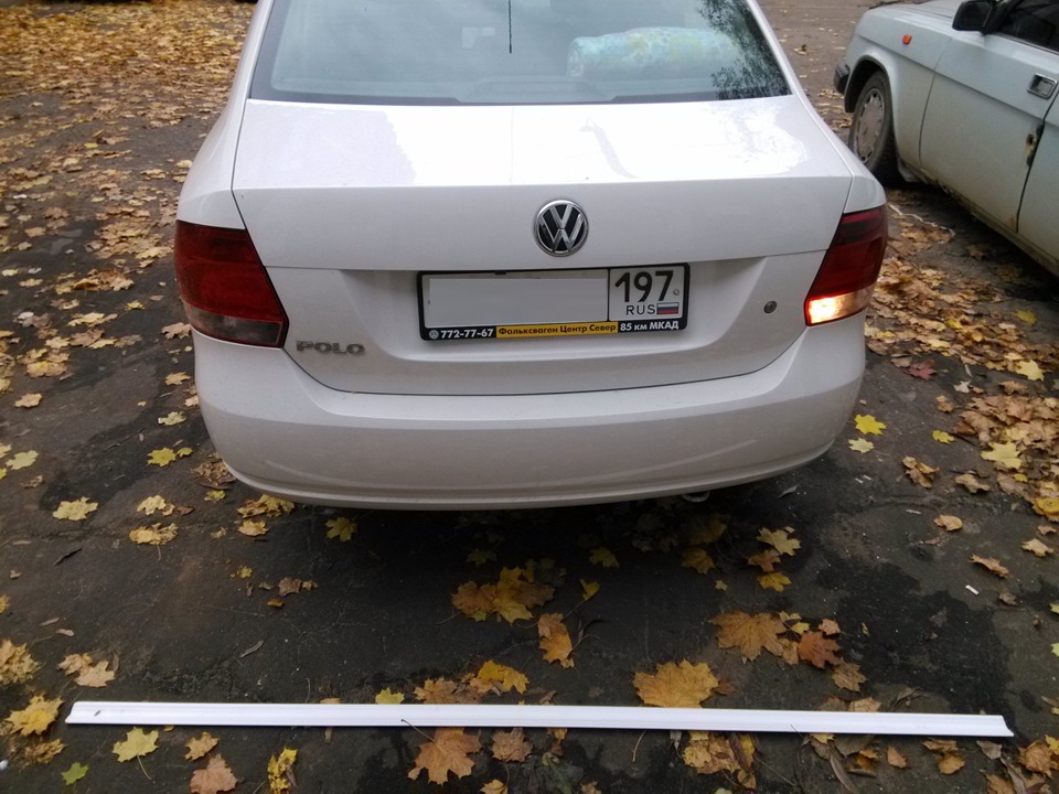 Фото в бортжурнале Volkswagen Polo Sedan