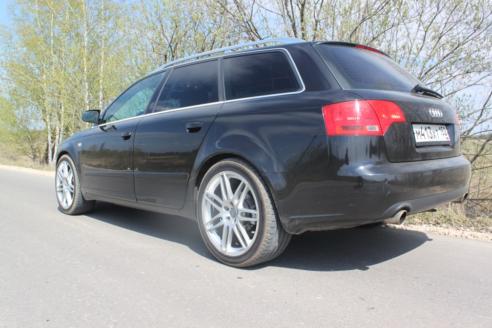 Подвеска 1BE и летние колеса — Audi A4 (B7), 1,8 л, 2006 года | тюнинг ...