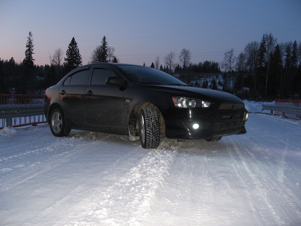 Mitsubishi Lancer 10 Р·РёРјРѕР№