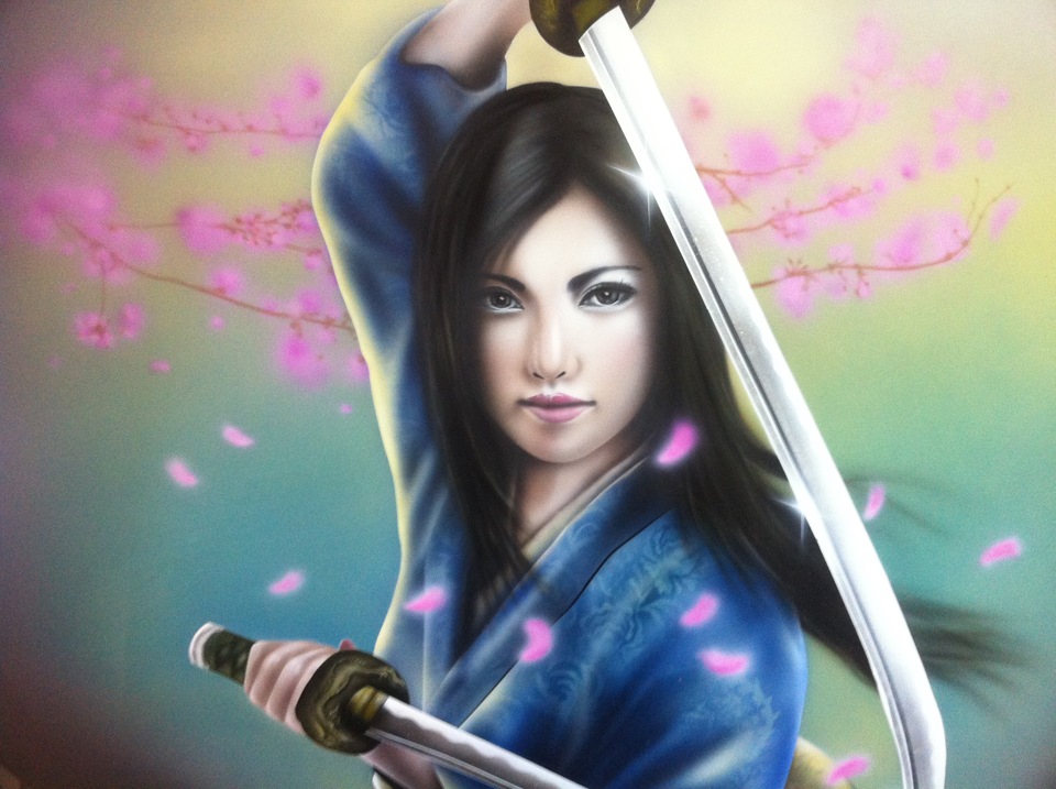 Аэрография на капоте-первый опыт. — Opel Corsa C, 1,2 л, 2004 года ...