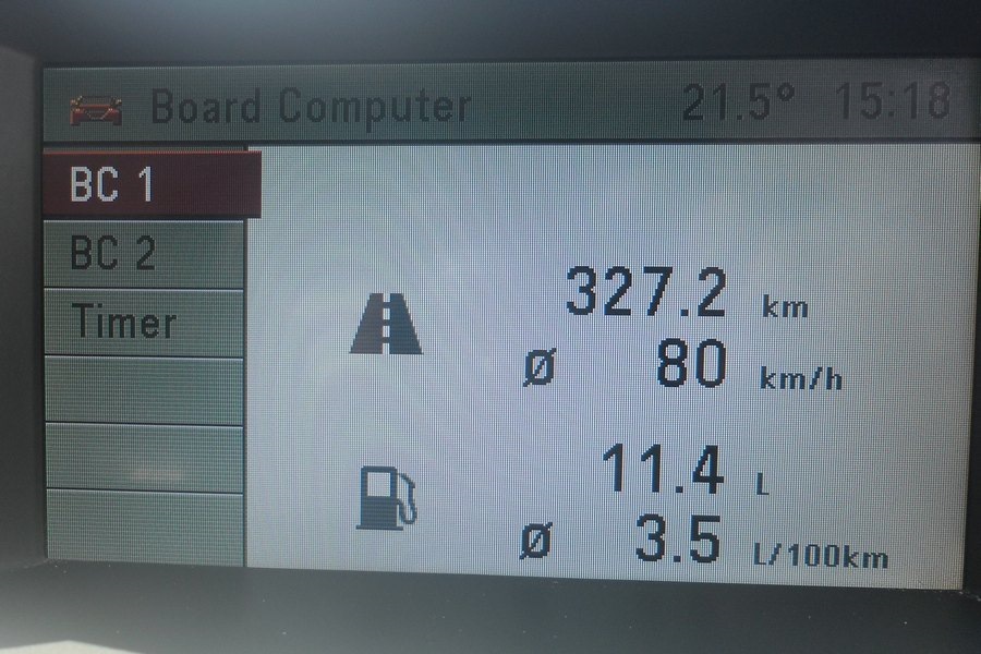 Расход топлива — Opel Astra H, 1,7 л, 2005 года | заправка | DRIVE2