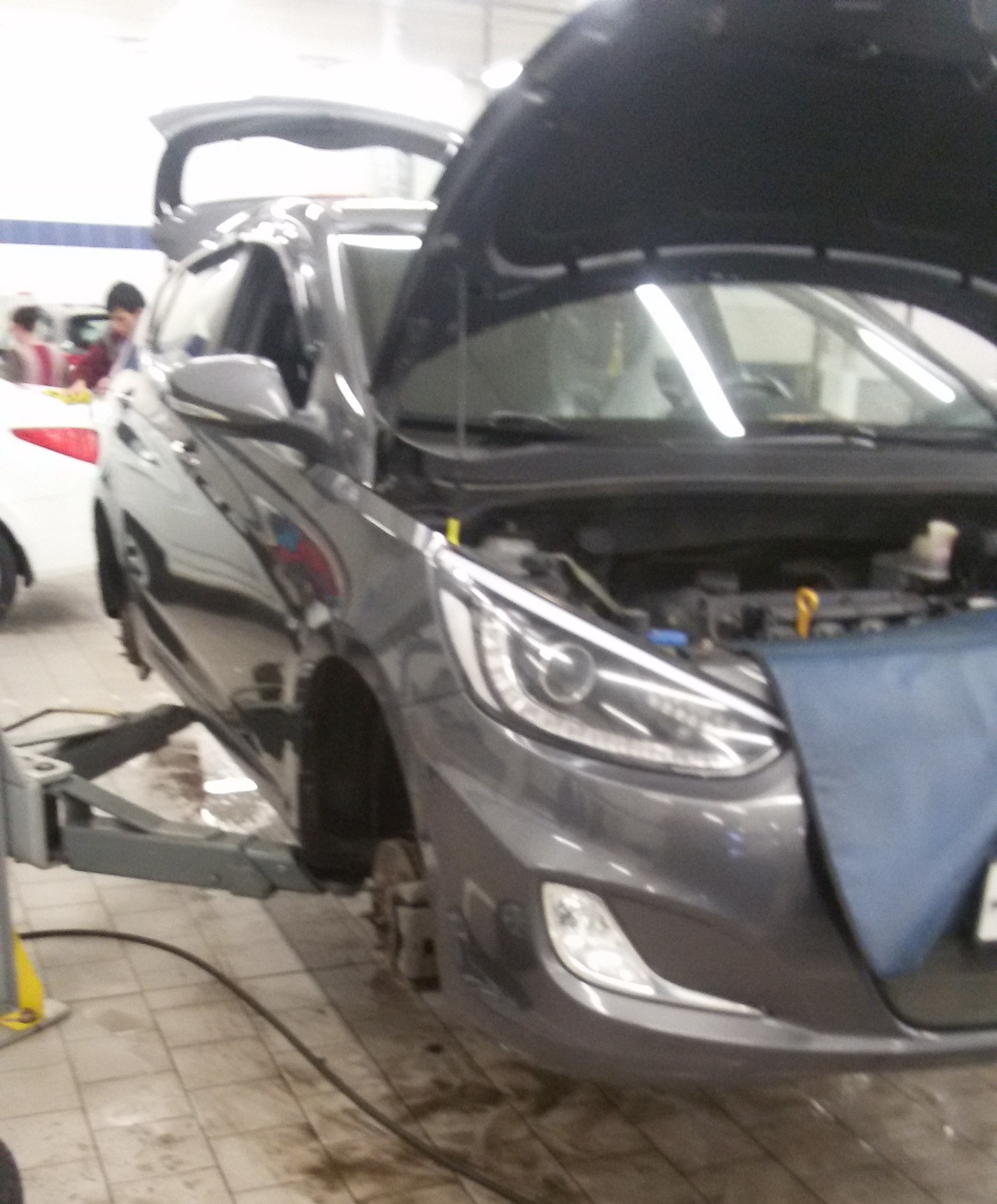 ТО 60000 — Hyundai Solaris Hatchback, 1,6 л, 2011 года | плановое ТО ...