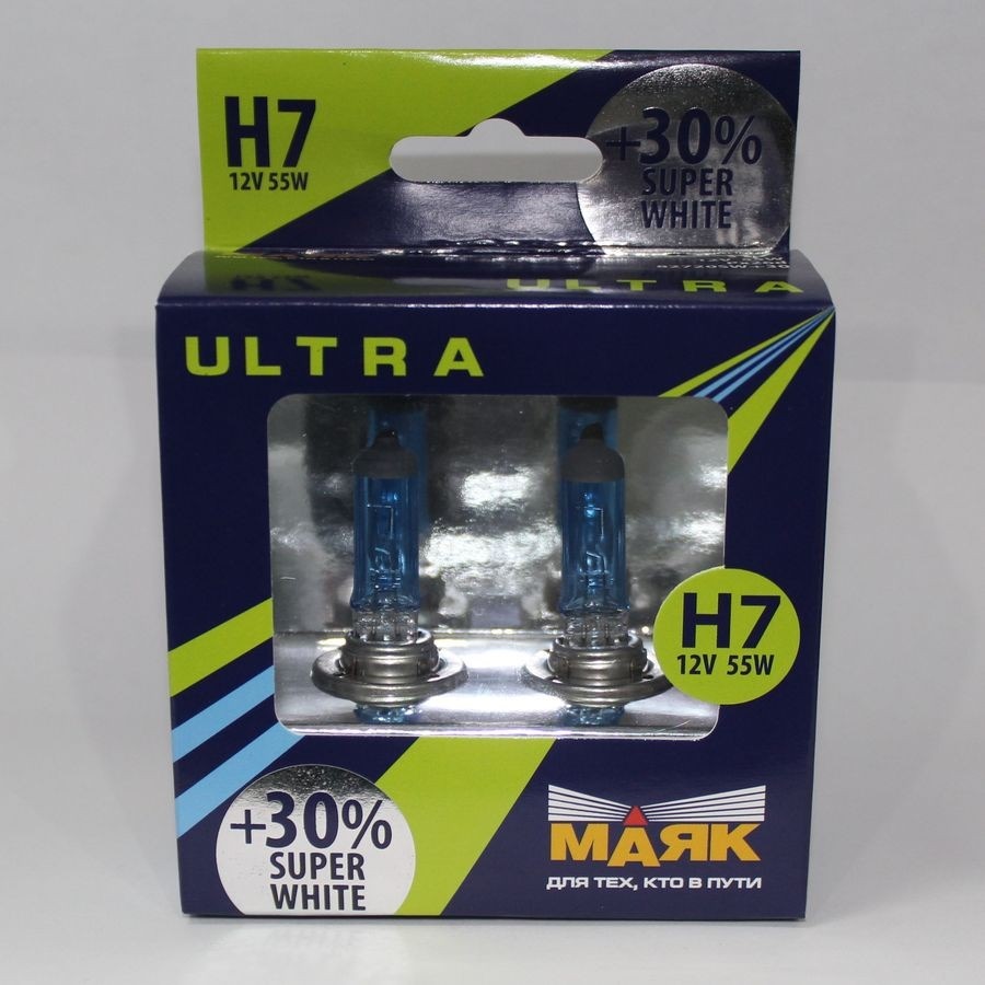 Лампа маяк h7. Лампа h-7 12v 55w+30% Маяк Ultra super White. Лампы Маяк h7 +30. Маяк h7 super White +30. Автолампа н27/2 12v 27w+30% "Маяк" super White.