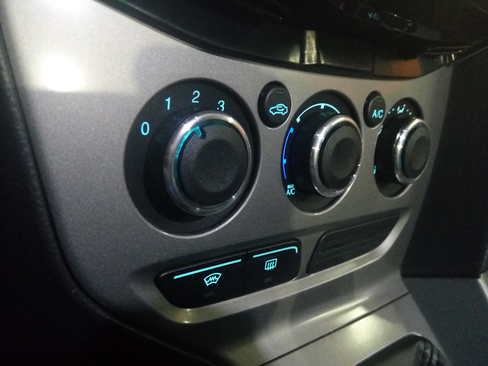 Как снять крутилки форд фокус 2 Крутилки кондиционера - Ford Focus III Hatchback, 1,6 л, 2012 года стайлинг DRIV