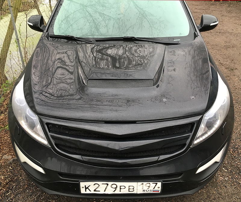 Sportage 3 капот