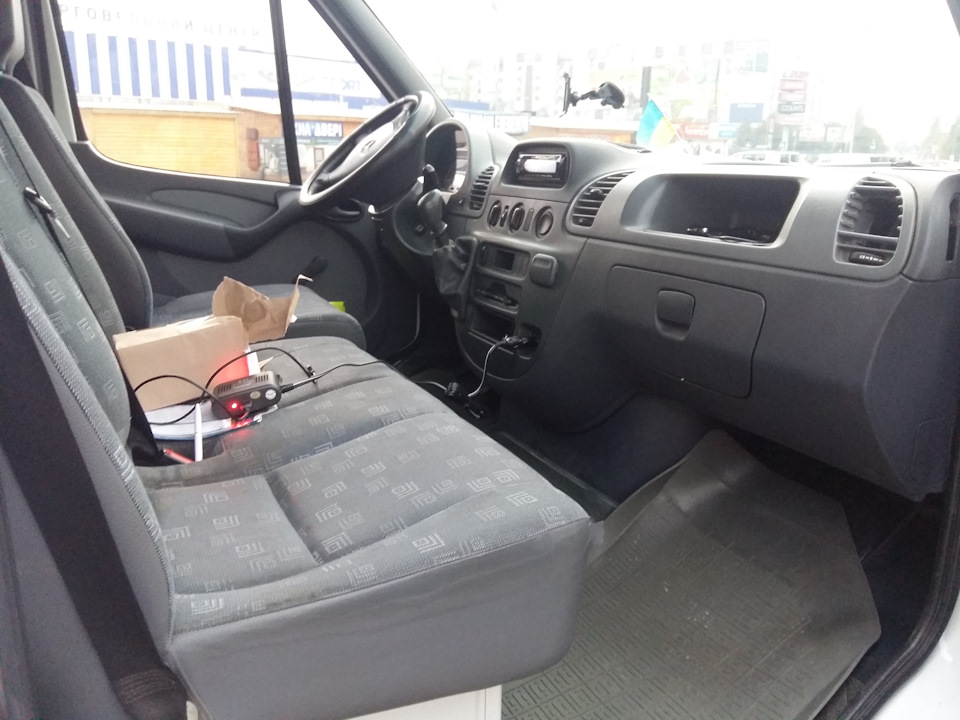 Перетяжка салона Mercedes Benz Sprinter