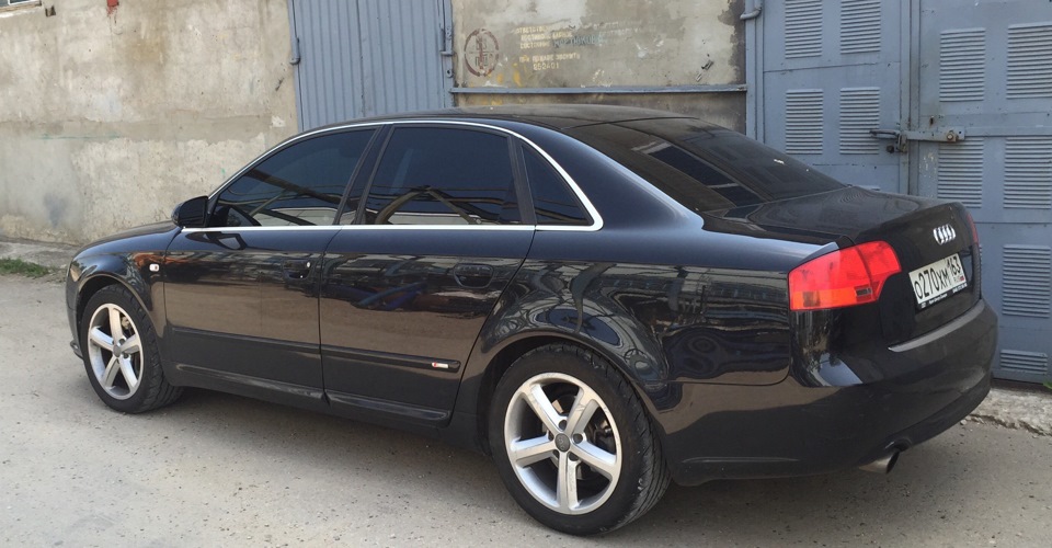 Замена поворотного кулака, пыльника наружного шруса — Audi A4 (B7), 2 л ...