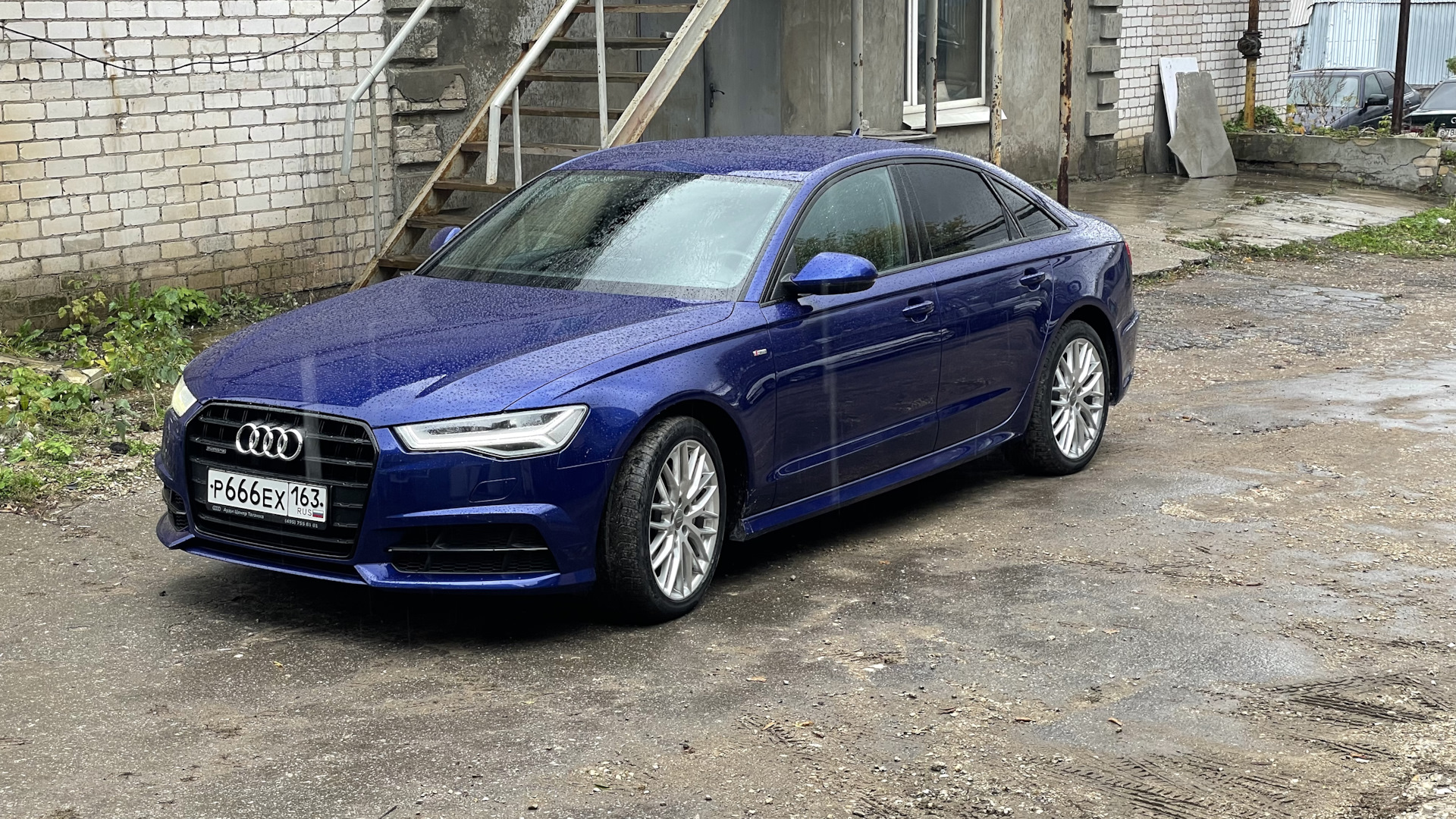 Audi A6 (C7) 2.0 бензиновый 2016 | Синяя Машина 2.0 tsi на DRIVE2