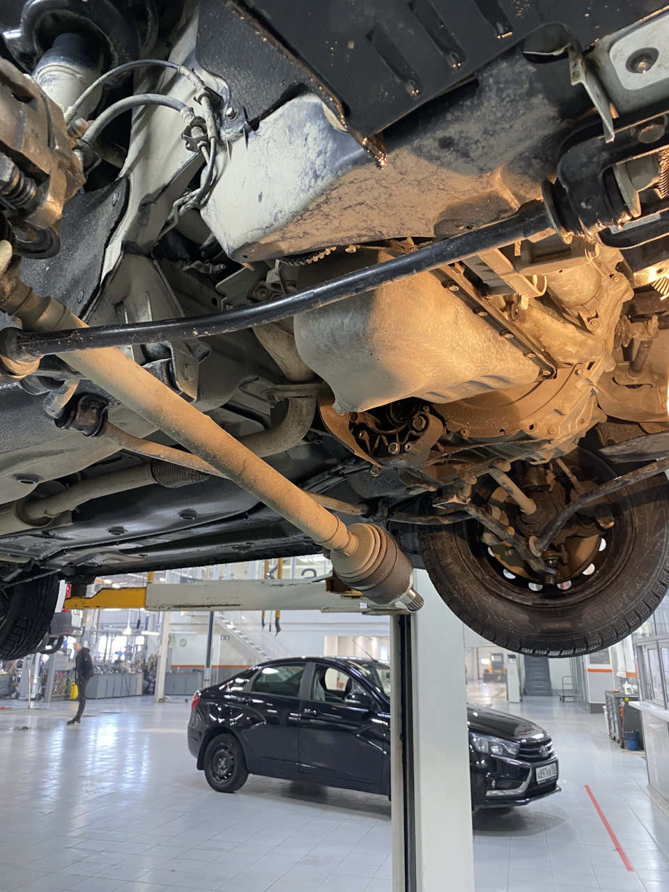 Вой коробки на пятой — Lada Гранта (2G) FL, 1,6 л, 2021 года | визит на ...