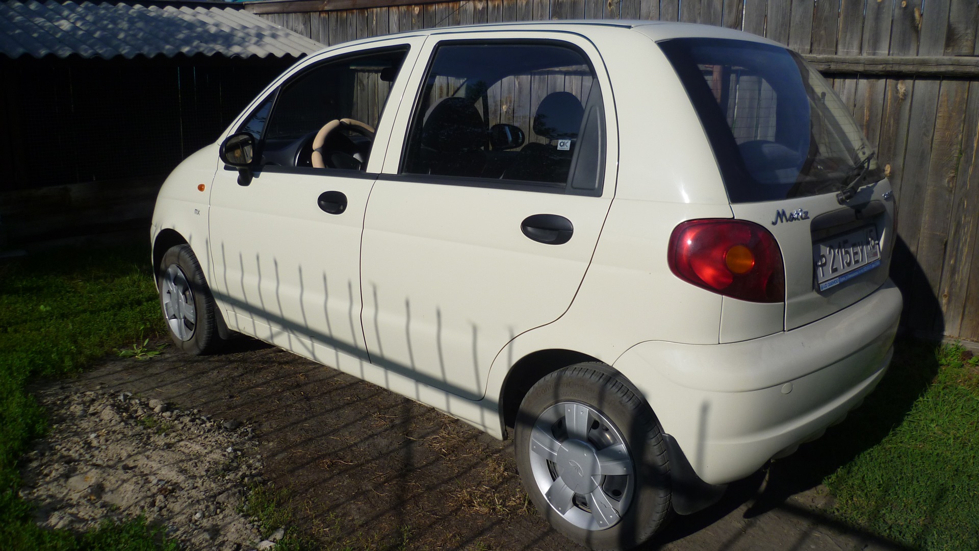 Daewoo Matiz (M100, M150) 0.8 бензиновый 2010 | Молочный цвет) на DRIVE2