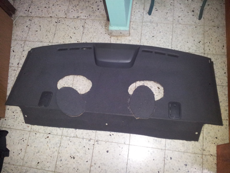 Воткнул колонки на заднюю полку — Chevrolet Cruze (1G), 1,8 л, 2010 ...