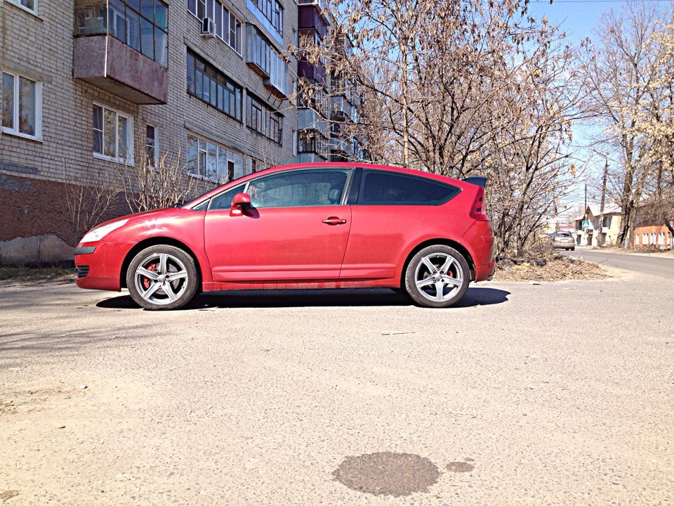 Диски 2008. Citroen c4 Coupe r18.