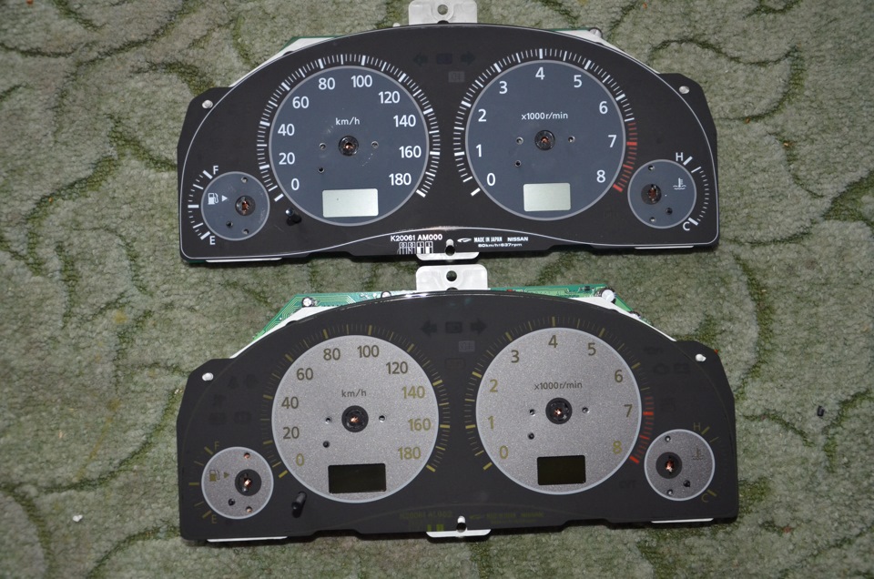 Оптитронное табло — Nissan Stagea (M35), 2,5 л, 2001 года | стайлинг ...
