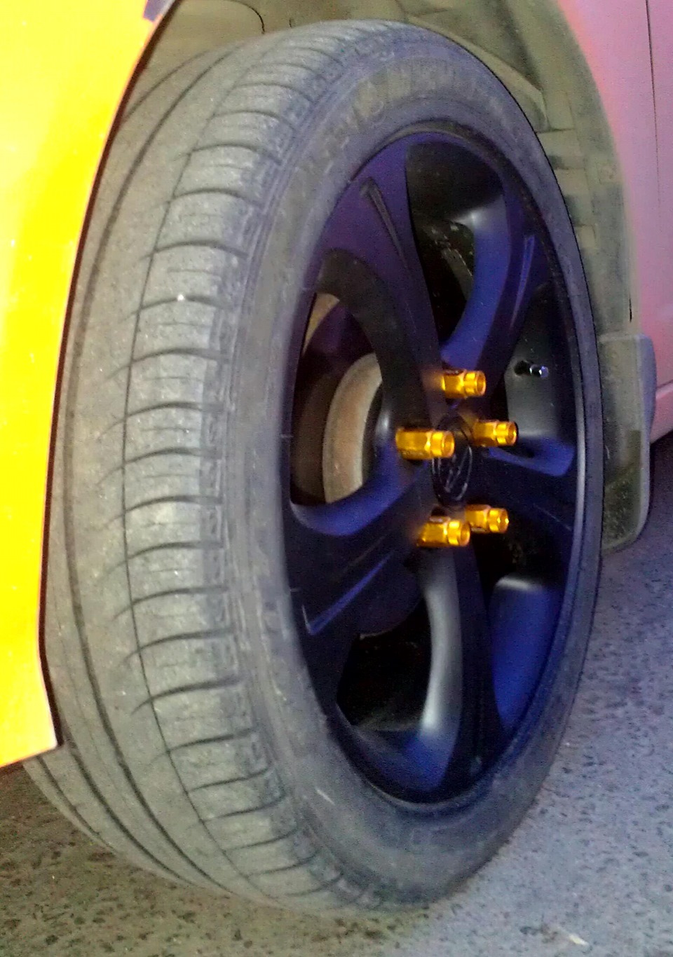 Чёрные матовые диски. — Acura RSX, 2 л, 2004 года | колёсные диски | DRIVE2