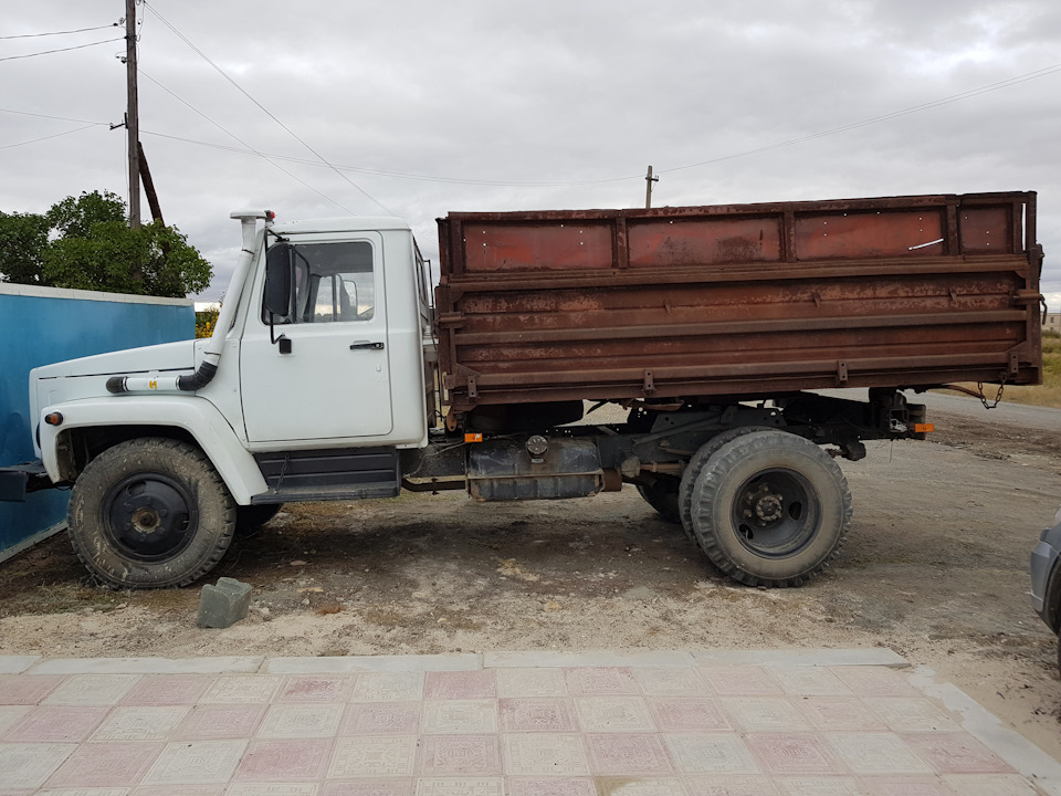 Переоборудование газ 3309 в самосвал