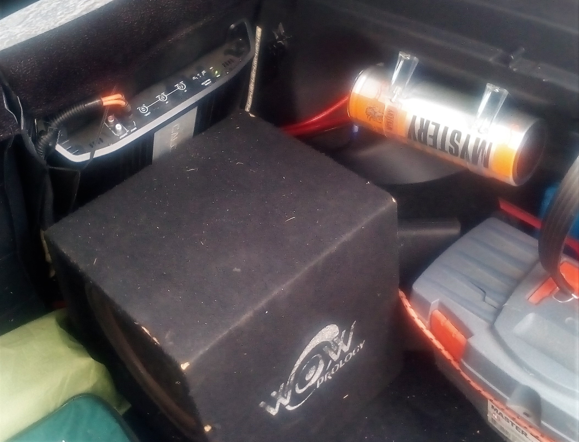 АвтоZzzzвук. "Накопитель\конденсатор для саба" (Этап№7. Подключение ...