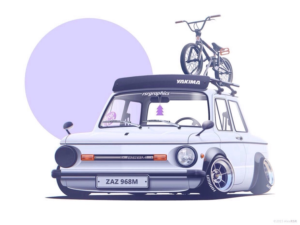 Рисунки заз 968м