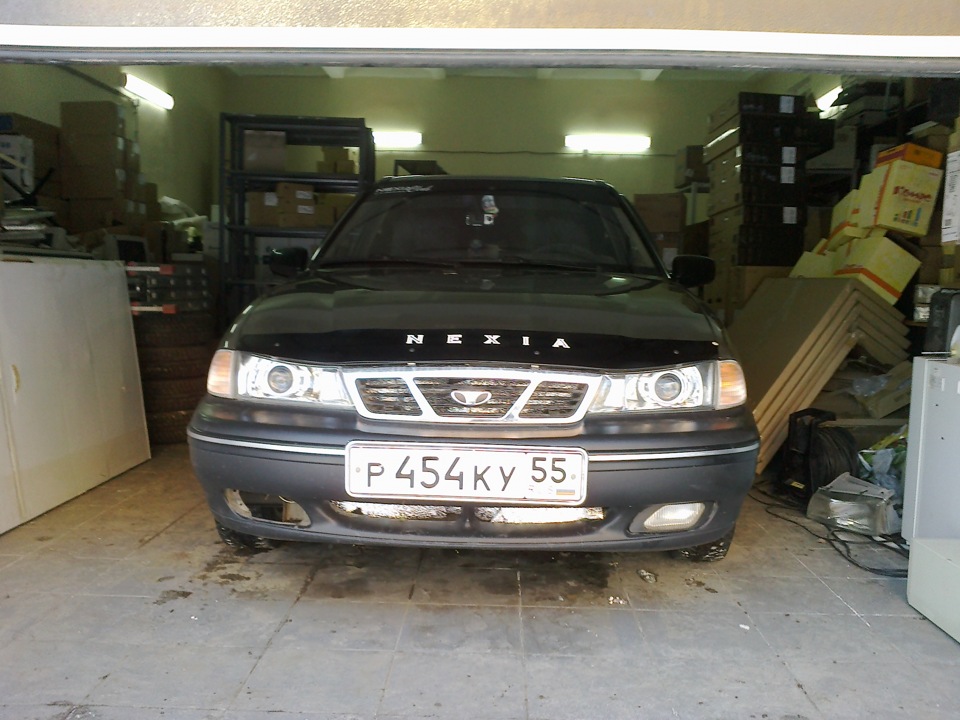 Фары на месте. — Daewoo Nexia (2G), 1,5 л, 2003 года | тюнинг | DRIVE2