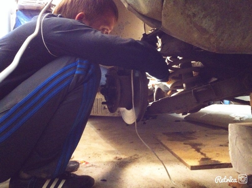 Частично шумка, подвеска — ИЖ Москвич 412, 1986 года | стайлинг | DRIVE2