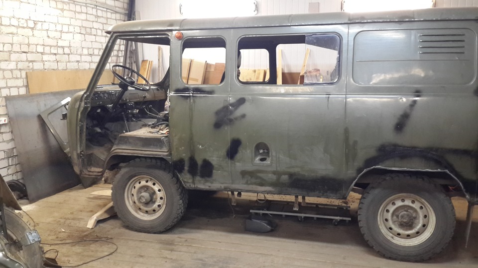 кузов уаз 3909