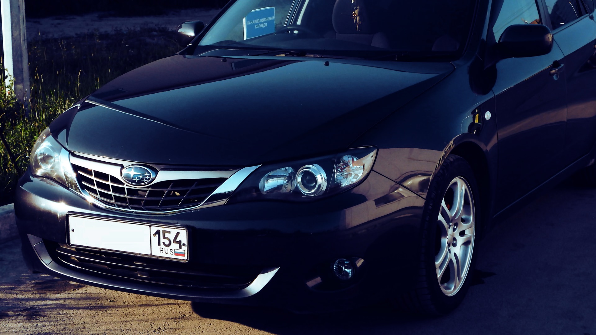 Subaru Impreza (GE, GH) 1.5 бензиновый 2009 | Dark Gray на DRIVE2