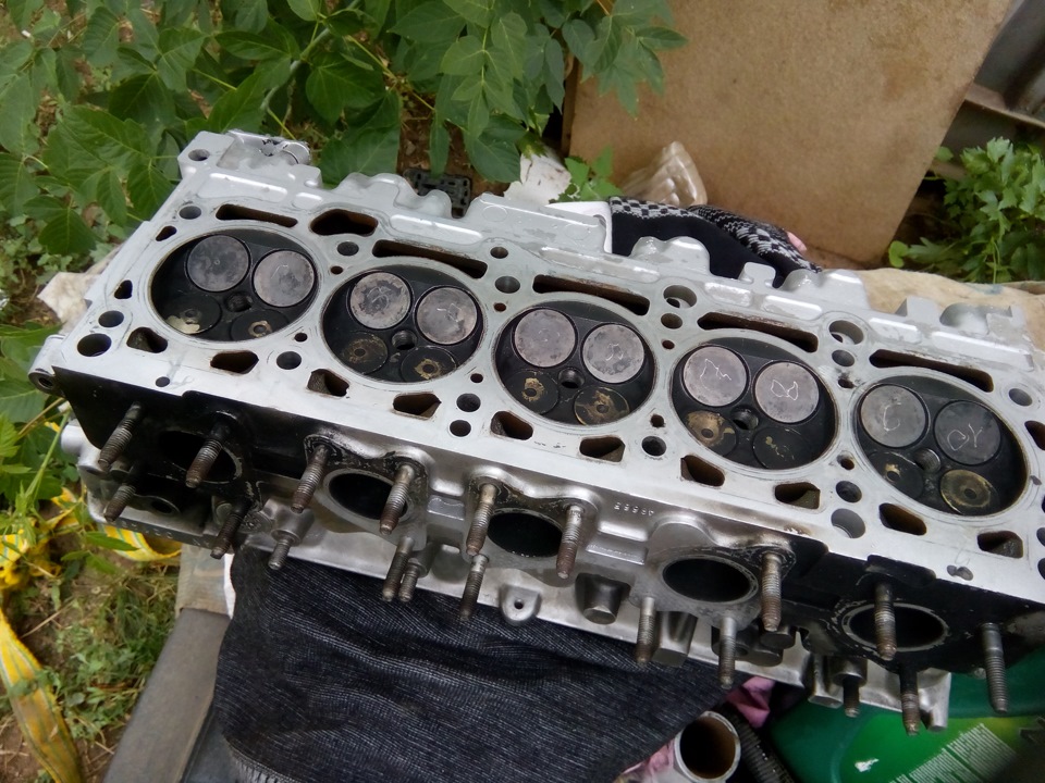 Ремонт ДВС после загиба клапанов — Audi 90 (B2), 2,2 л, 1985 года ...