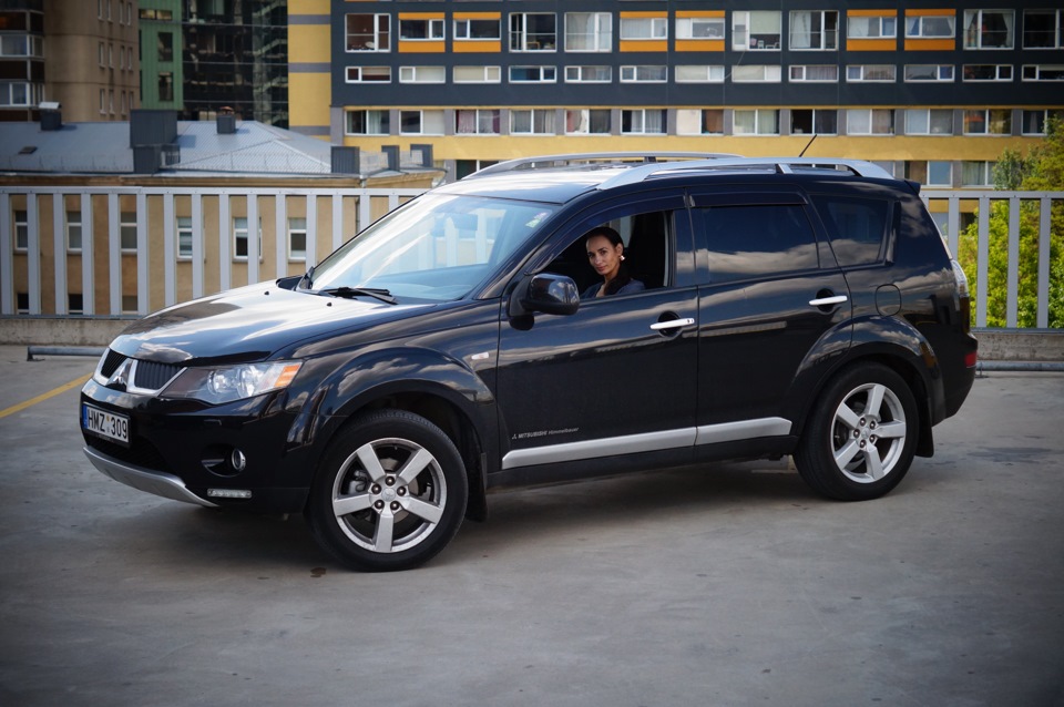 Несколько фоток и расход топлива — Mitsubishi Outlander XL, 2,2 л, 2009 ...