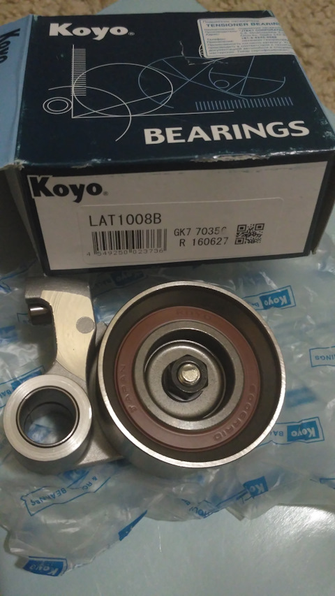 LAT1008B Натяжной ролик ремня ГРМ 2JZ-GE KOYO | Запчасти на DRIVE2