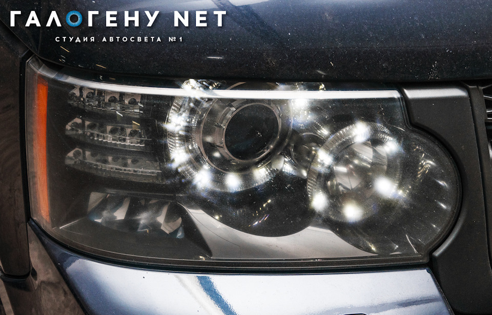 Land Rover Range Rover Vogue — восстановление прозрачности стекол ...