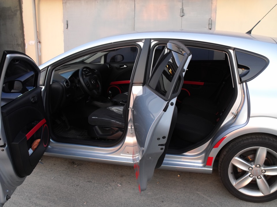 Колечки и накладочки — SEAT Leon (Mk II), 2 л, 2009 года | стайлинг ...