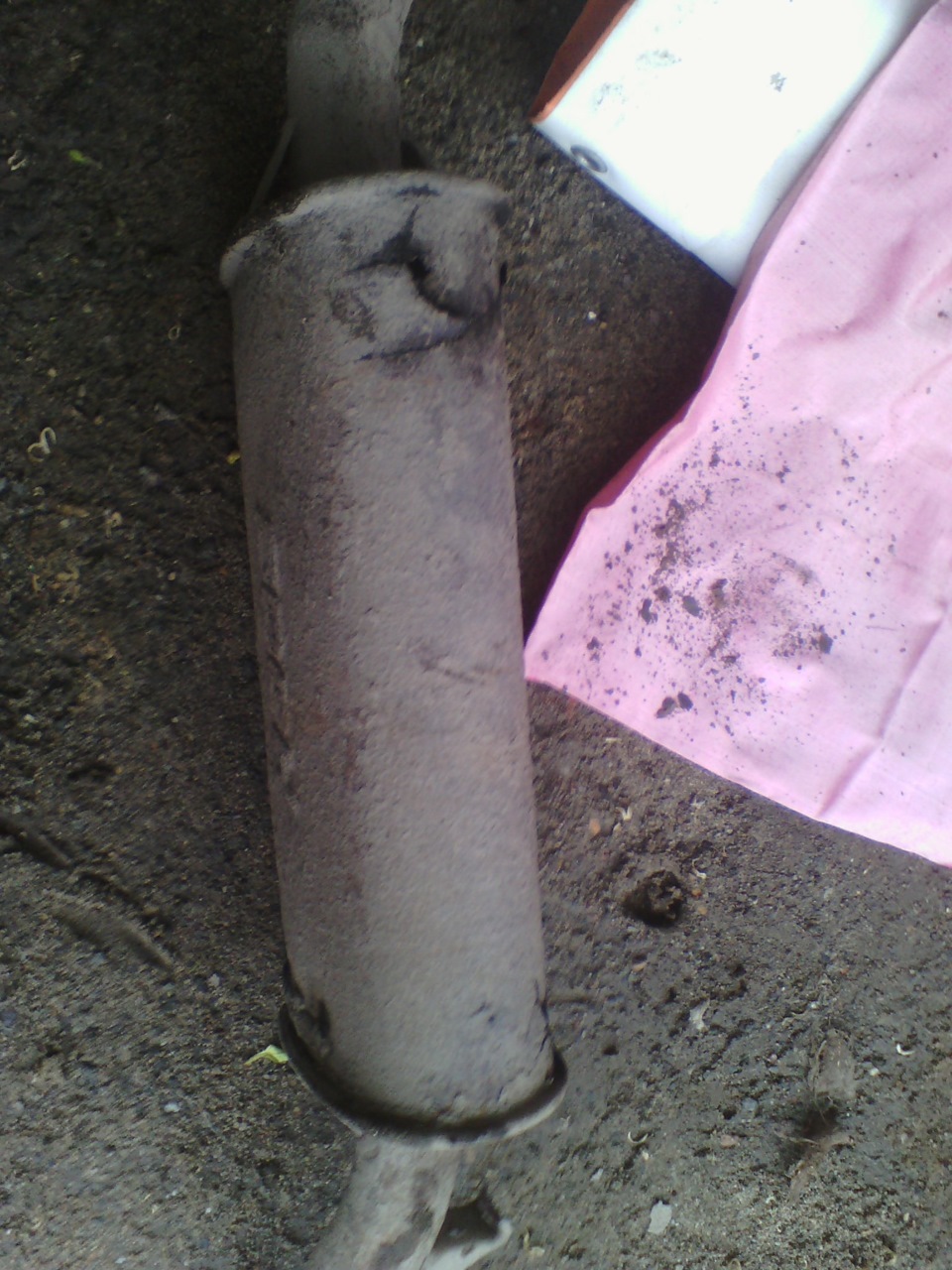 Замена глушителя и резонатора — ИЖ 2126, 1,6 л, 2003 года | своими ...