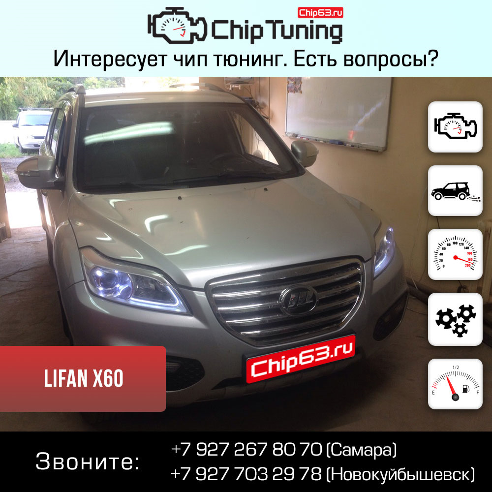 Lifan Х60 — Chip63.ru на DRIVE2