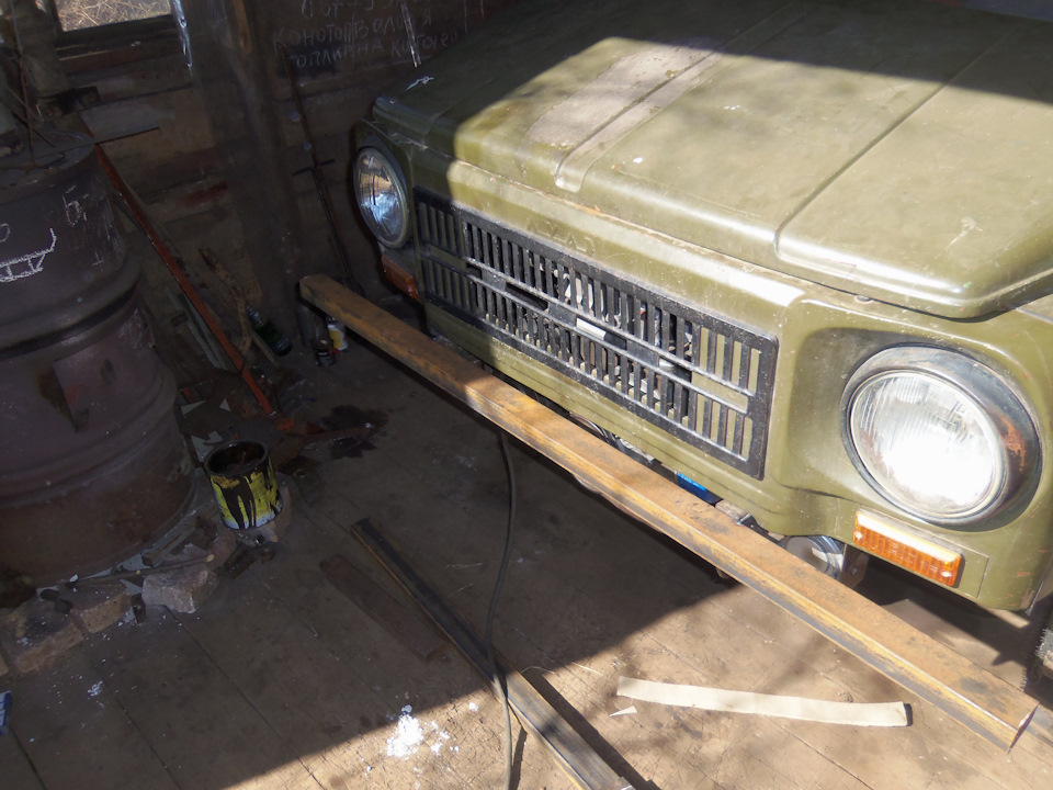 БАМПЕР для ДРУГА — ЛуАЗ 969, 1,5 л, 1979 года | своими руками | DRIVE2