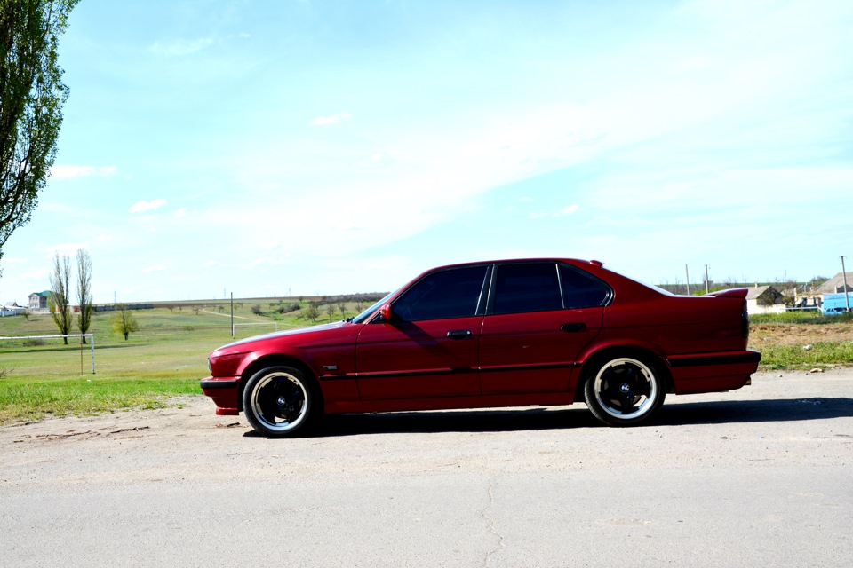 BMW e34 Calypsorot