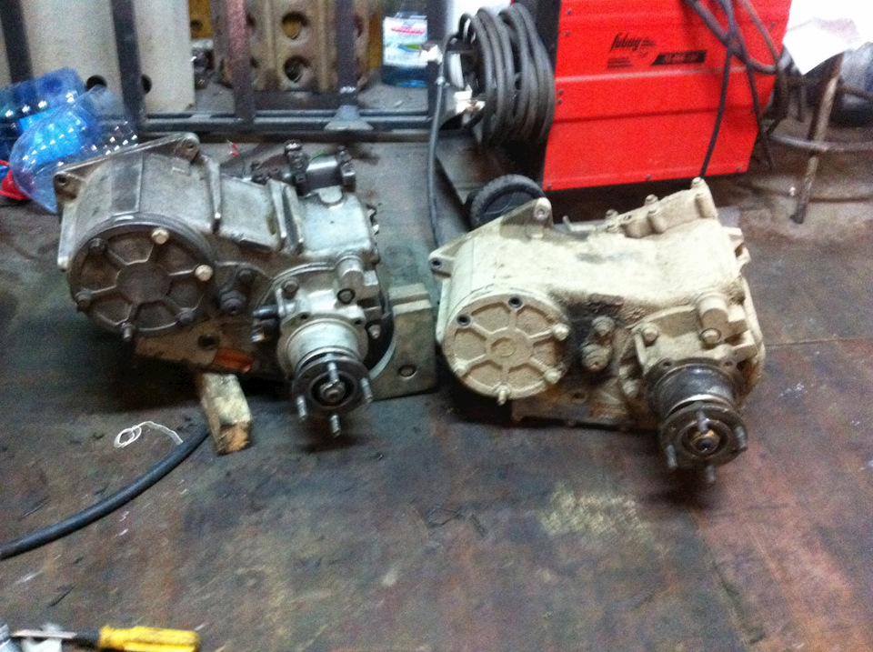 Замена раздаточной коробки на 1,41 — Land Rover Discovery I, 2,5 л ...